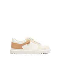 TENIS ECO NAPA BIANCO / BONE / CREMA / NUDE