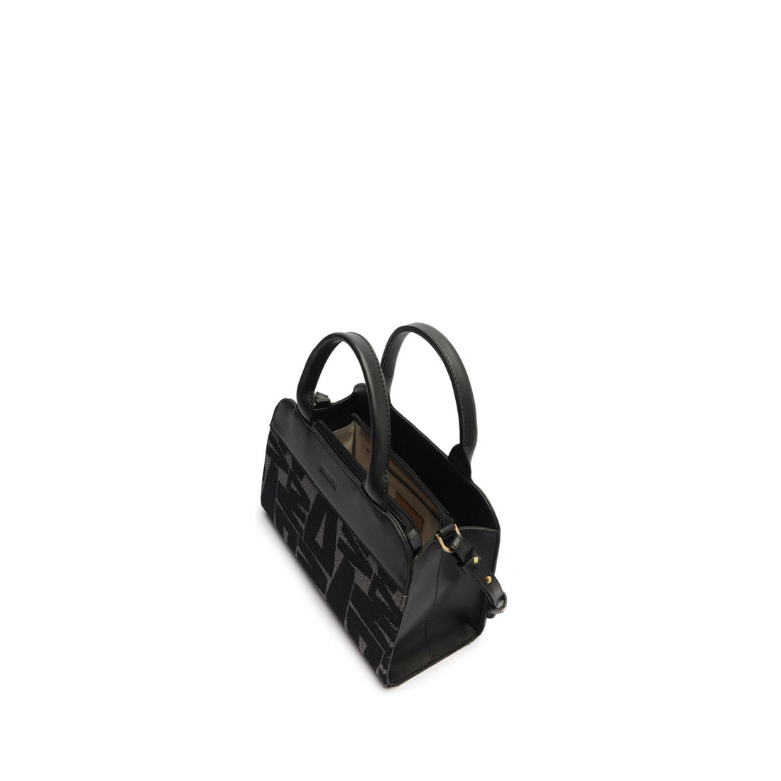 CARTERA ECO NAPA / TECIDO PRETO